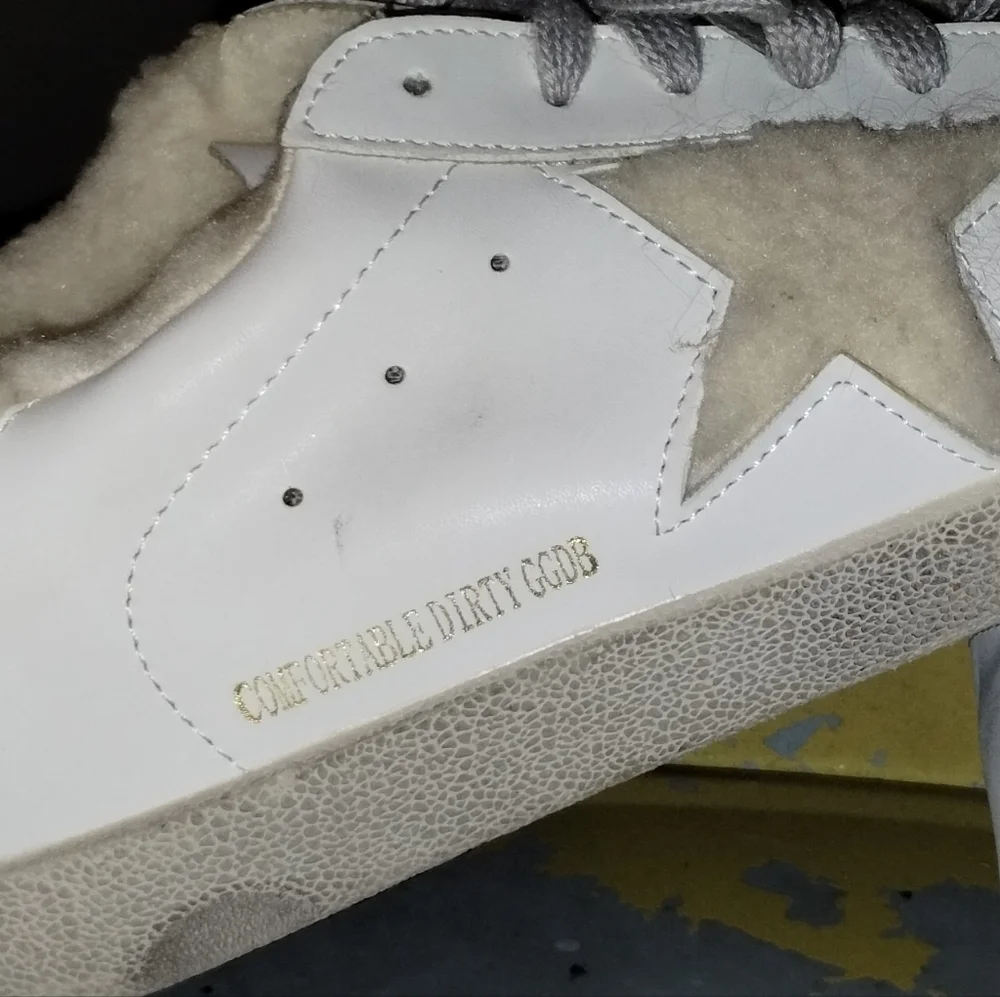 Unbranded Superstar Low Top Sneakers Women's White Shoes 43 Italy US Wom…